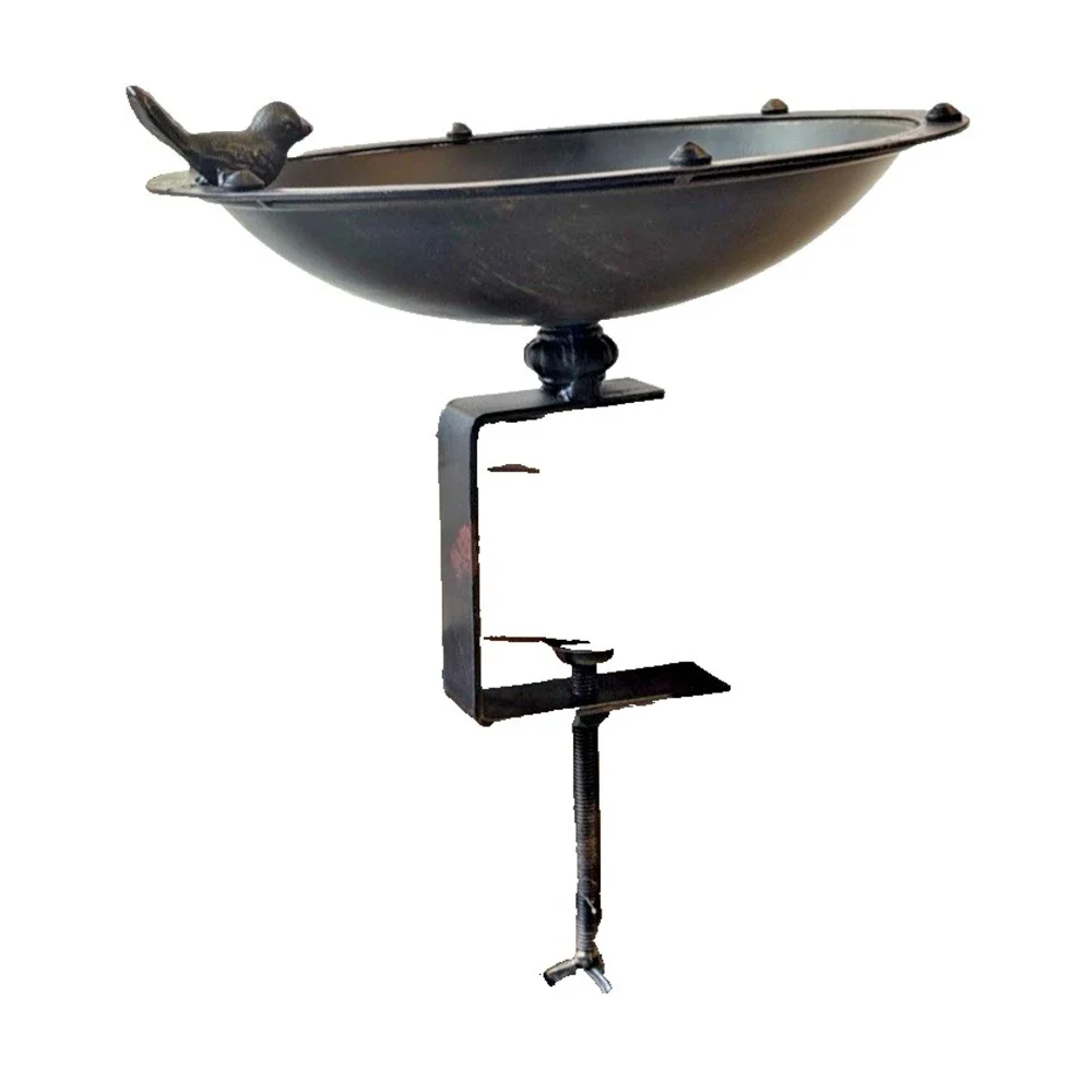 Post-Mounted Bird Feeder Clamp-On 11